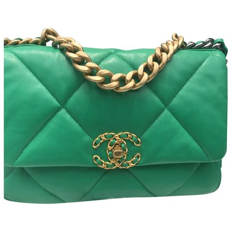 green chanel purse|green chanel bag.